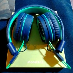 Nool Kids Headphones Foldable Stereo Headset for Children
